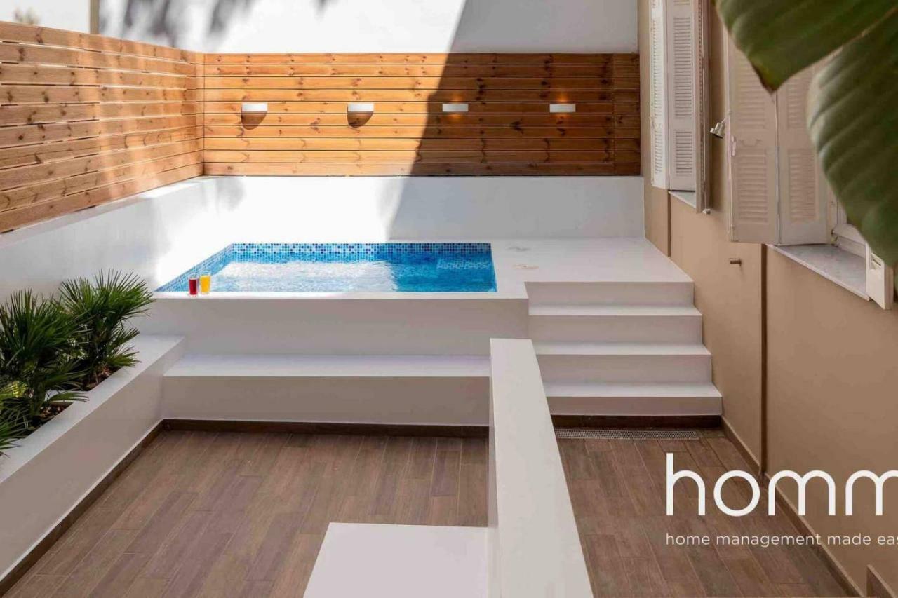 Nemeseos Ground Floor Homm Apartment With Roof Garden And Wading Pool Athene Buitenkant foto